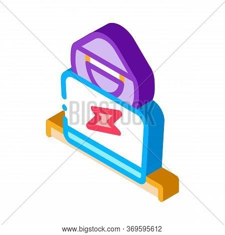 Hacker Icon Vector. Isometric Hacker Sign. Color Isolated Symbol Illustration