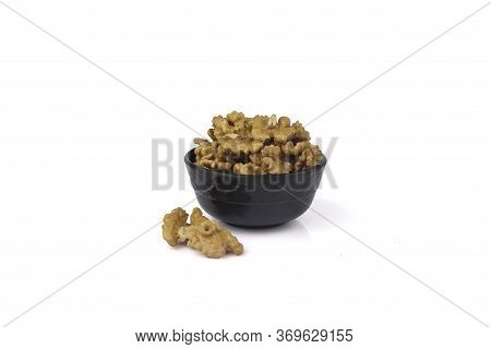 Dry Fruits Flavor In A White Background