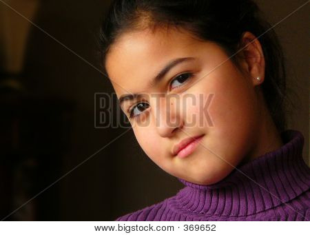 preteen mädchen portrait