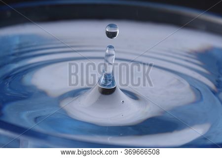 Effects After  Liquid Drop Fell Into The Same Liquid, Freezetime, Splasing