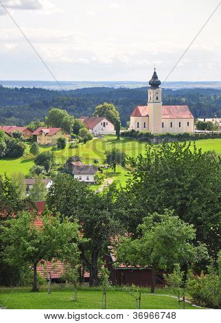 Церковь Святого Стефана в Лаллинг, Бавария