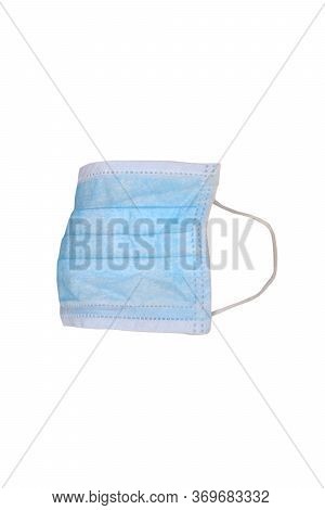 Surgical Ear-loop Doctor Face Medical Protective Mask Isolated On White