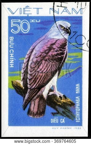 Saint Petersburg, Russia - May 31, 2020: Postage Stamp Issued In The Vietnam With The Image Of The L