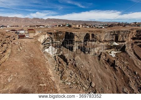 Hunzah.tobot Waterfall.canyon Of Khunzakh.sights Of The Caucasus Russia, Dagestan