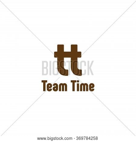 Initial letter tt logo template design cute simple