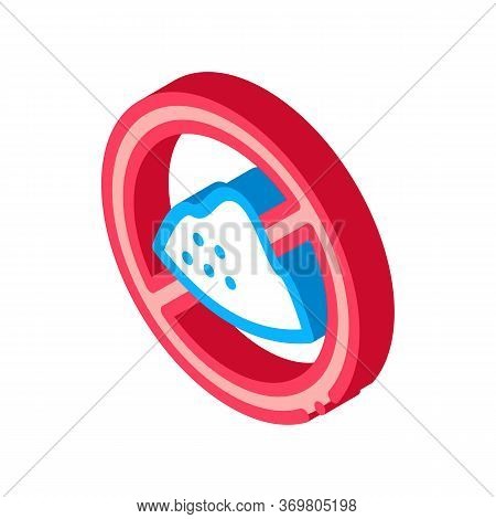 Sugar Crossed Icon Vector. Isometric Sugar Crossed Sign. Color Isolated Symbol Illustration