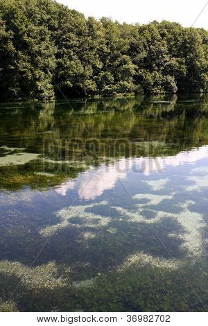 Black Drim River in Macedonia
