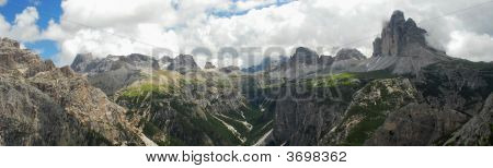 Picos en Dolomitas