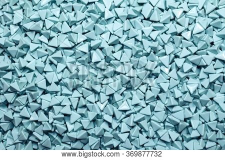 Abrasive Particles For Tumbling Machine. The Device For Polishing.
