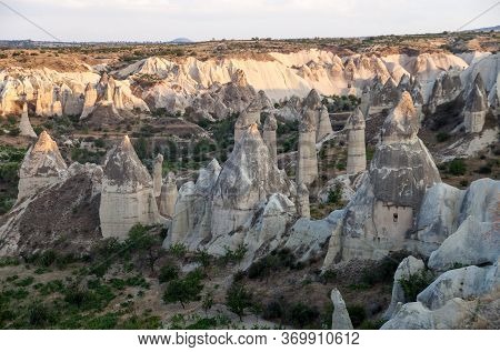 Rocks In The Valley Of Love Of Capadocia