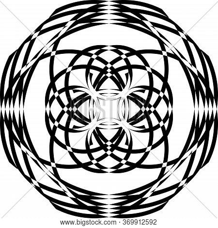 Clock Dial Black Flying Wheel Spining Structure Fence Frame On Transparent Background With Stelar Di