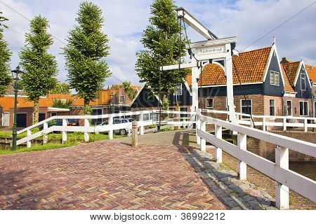 Küçük köy, Monnickendam, Hollanda