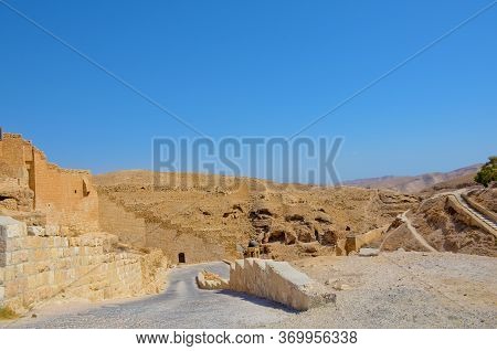 Judean Desert Holy Lavra Monastery Of Saint Sava The Sanctified Mar Saba Israel, Palestine.