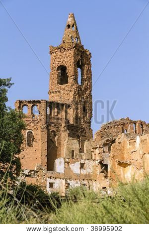Vesnice zbořena Belchite