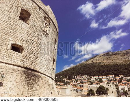 Views Over The City Of Dubrovnik Croatia In A European Summer In Game Of Thrones Territory.