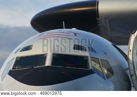 Nato Awacs Aircrafts Arrival In Romania