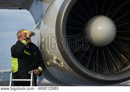 Otopeni, Romania - January 17, 2023: Awacs Airborne Warning And Control System Aircrafts Arrival Fro