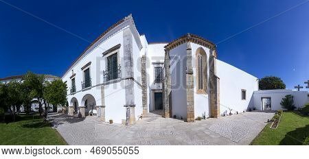 Faro, Portugal - October 3, 2020: View To Faro Archaeological Museum In Faro, Algarve Region Of Port