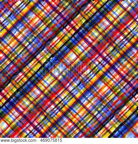 Abstract Background Squared Pattern.. Seamless Vector Image