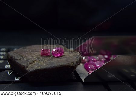 Ruby Is Red Gem Beautiful By Nature For Making Expensive Jewelry