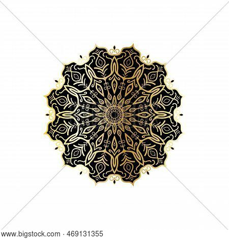Mandala Logo Design Vector Template