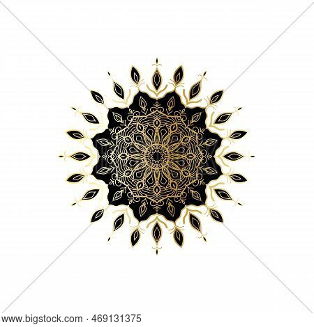 Mandala Logo Design Vector Template