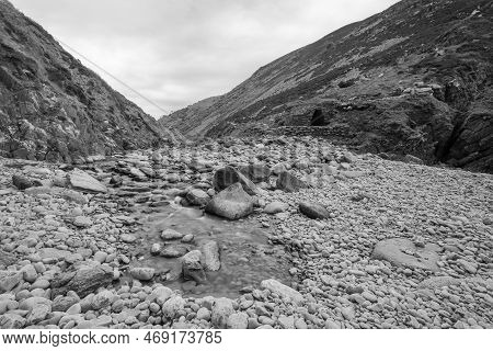 Heddons Mouth In Exmoor National Park