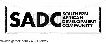 Sadc Southern African Development Community - Goal Is To Further Regional Socio-economic Cooperation