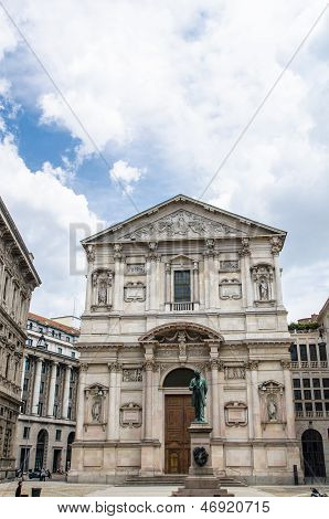 Santa Maria Della Scala In San Fedele In Mailand, Italien