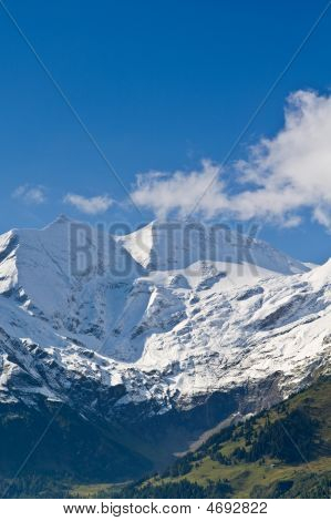Grossglockner yüksek dağ yolu