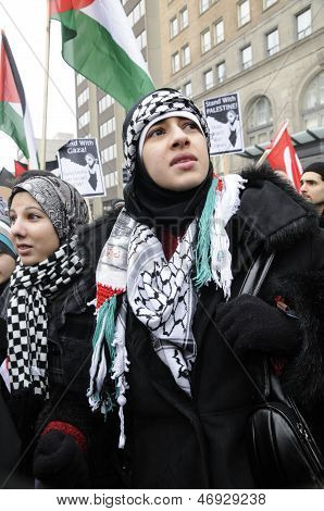 Anti Israel Rally.