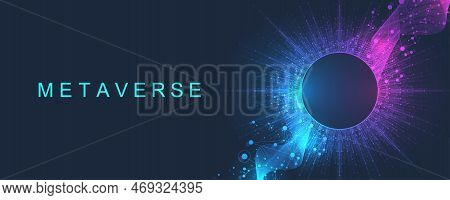 Virtual Global Internet Connection Metaverse With A New Experience In Metaverse Virtual Reality Tech