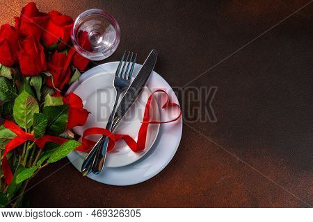 Valentine Day Table Setting