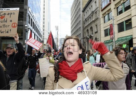 Occupy movement .