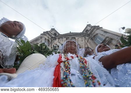 Church Of Bonfim In Salvador