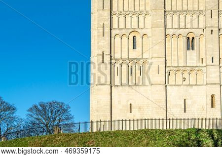 Norwich, England, United Kingdom - December 29, 2013: View Of Norwick Castle, Norfolk, England, Unit