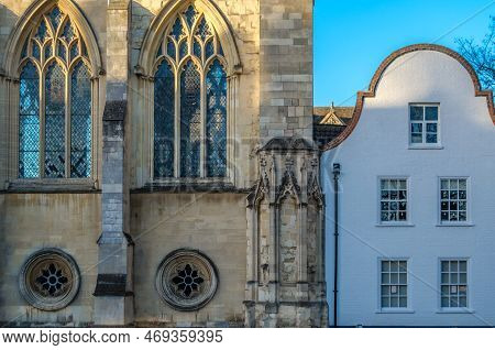 View Of The Norwich Cathedral, Uk