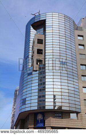 Casablanca, Morocco - February 22, 2022: Casablanca Stock Exchange (cse) Also Know As Bourse De Casa
