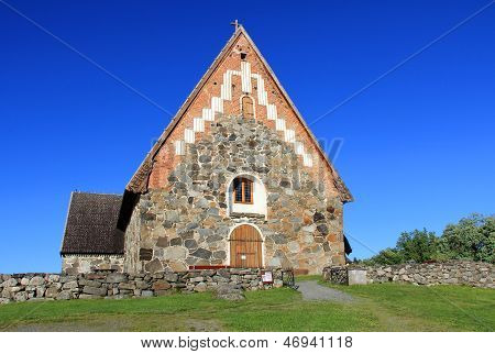 Die St. Olafs-Kirche, Tyrvaa Sastamala, Finnland