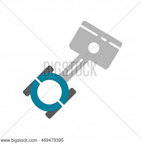 Car Brake Icon. Graphic Element For Website. Part Of Car, Modernization And Tuning. Sticker For Soci