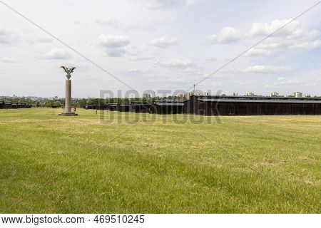 Majdanek; Lublin; Poland - May 25, 2022: Majdanek Concentration And Extermination Camp, View Of Barr