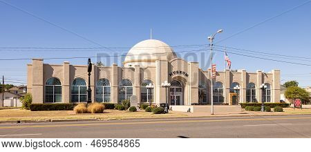 Blackwell, Oklahoma, Usa - October 17, 2022: The Top Of Oklahoma Historical Museum