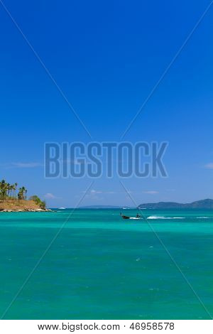 เรือหางยาวยาวหางเรือในจังหวัดภูเก็ต