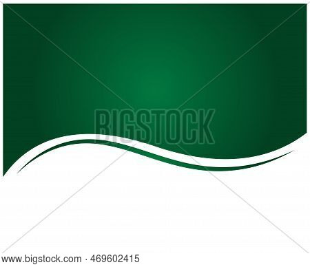 Green And White Pakistan Flag Background Frame Templet Design