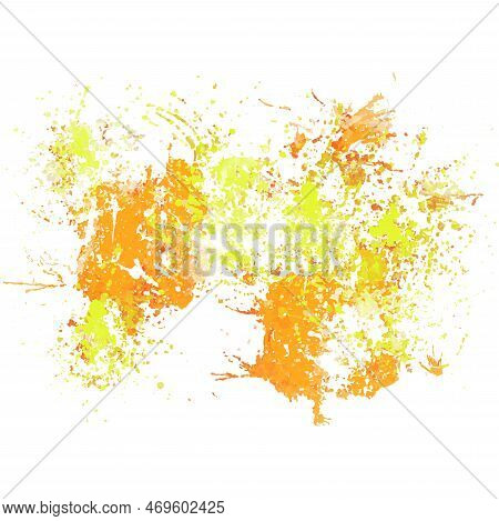Painting Brush Colorful Spray Texture Splash Color