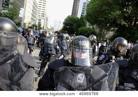 G20 Protest in Toronto.