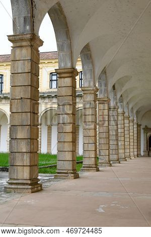 Outside Gallery Of The Certosa Di Padula Well Known As Padula Charterhouse Is A Monastery In The Pro