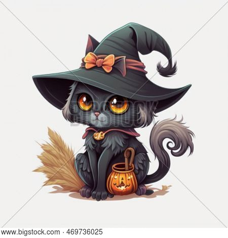 Beautiful And Colorful Cat Image Design / Cat Meme #3