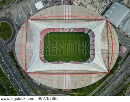 Lisbon, Portugal - October 22, 2022: Estadio Do Sport Lisboa E Benfica. Multi-purpose Stadium Locate