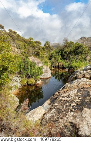 Andringitra National Park, Haute Matsiatra Region, Madagascar, Beautiful Mountain Landscape With Sma